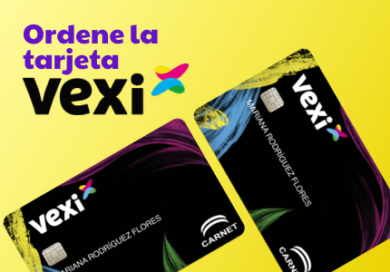 solicitar la tarjeta Vexi Carnet