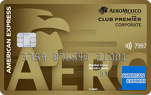 Tarjeta American Express Aeroméxico Gold