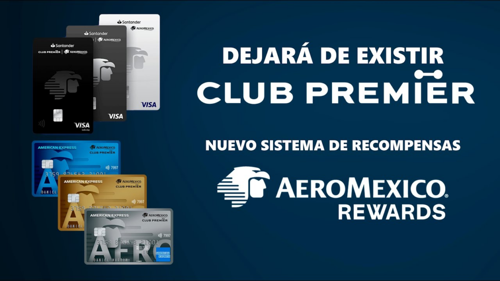 las tarjetas compatible con puntos Aeroméxico