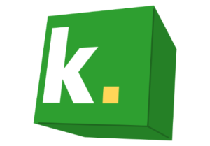 Logo de Kubo Financiero en color verde, representando plataforma digital de préstamos en México.
